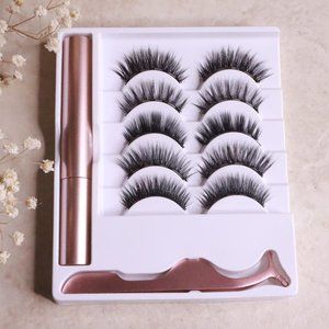 Magnetic eyelashes high quality five pairs